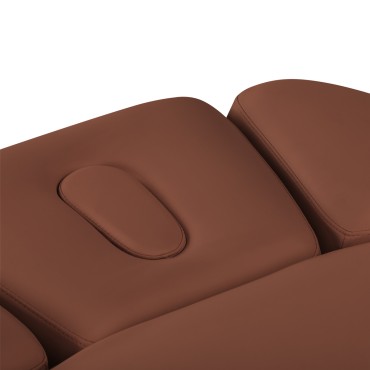 SPA fekvőhely Sillon Relax barna világosbarna talppal — közeli kép az ülésről