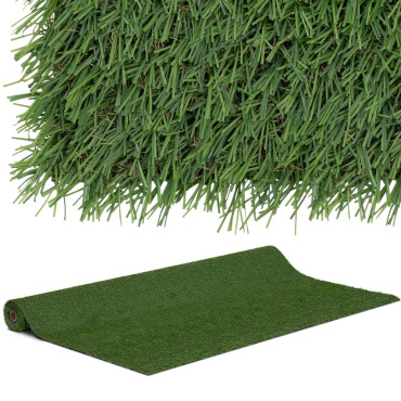 Kunstgras op een terras...