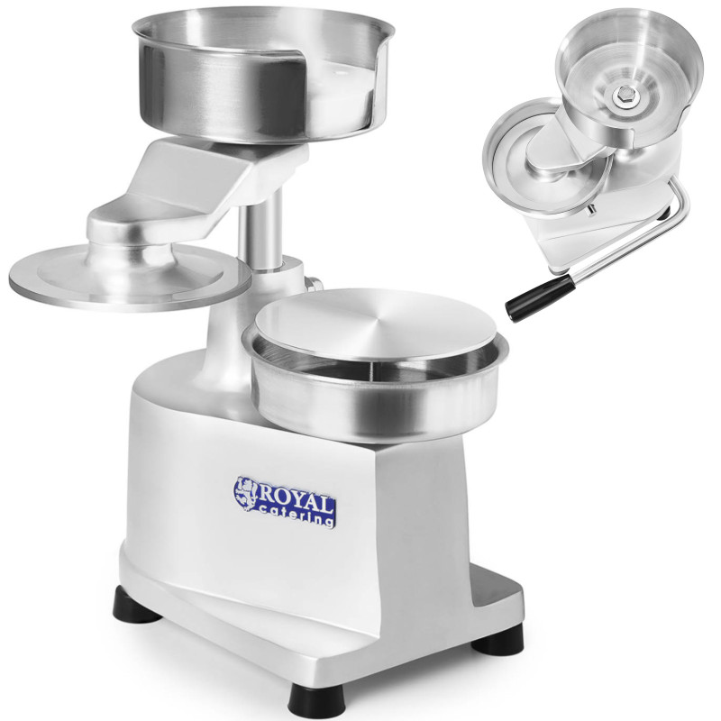 Máquina de imprensa manual para hambúrguer qua. 130mm