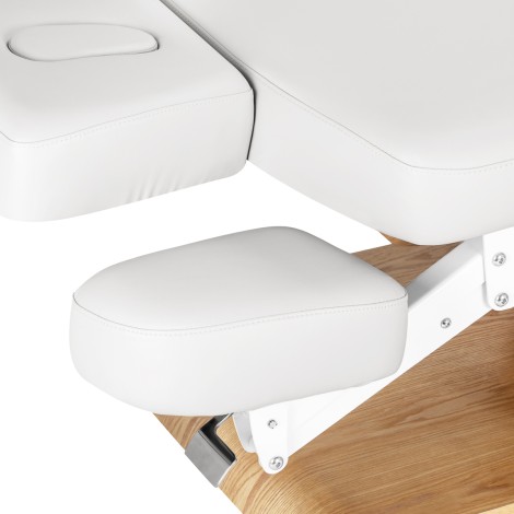 Housse pour le fauteuil de soin Sillon Relax SPA blanche — gros plan assise