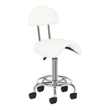Cosmetic stool 6001 hvid