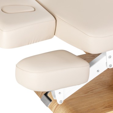 Beige Överdrag för Sillon Relax SPA Solstol — närbild av sits