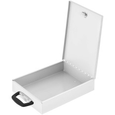 Varno kovinsko krsto za ključe zaprta 355 x 255 x 70 mm Din A4