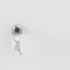 Caixão de metal seguro para chave fechada 355 x 255 x 70 mm DIN A4