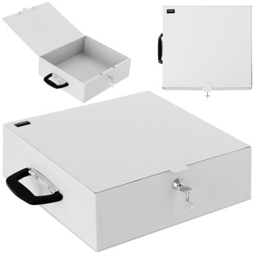 Varna kovinska kaseta za ključe ključavnice 350 x 320 x 110 mm DIN A4