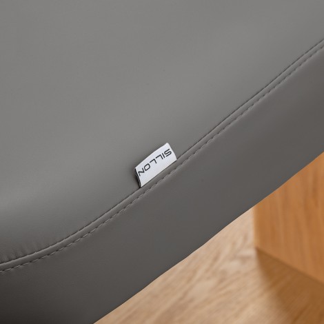 Capa para a Espreguiçadeira Sillon Relax SPA em Tons Castanhos — close-up da etiqueta