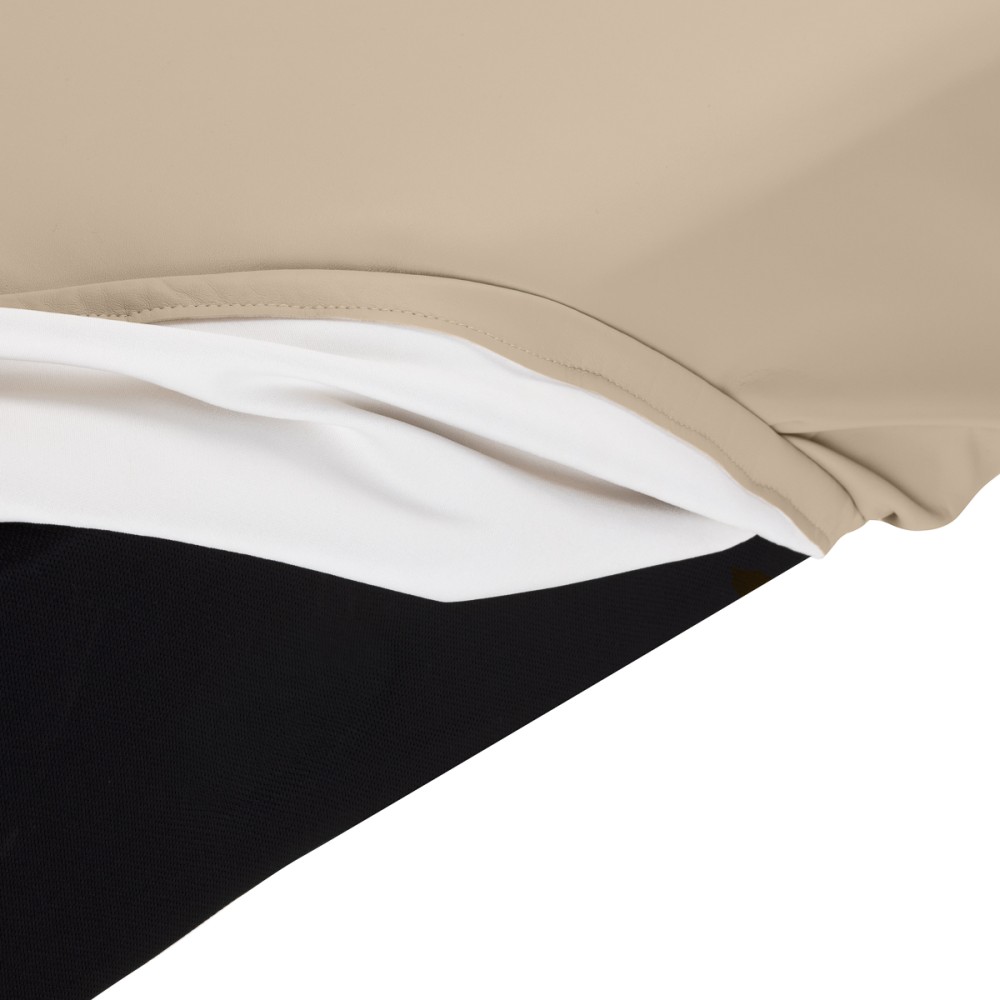 Capa Bege para Espreguiçadeira Sillon Relax SPA — close-up da superfície