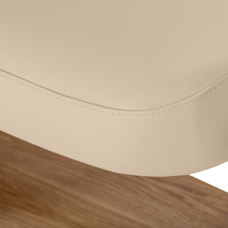 Housse beige pour le fauteuil Sillon Relax SPA — gros plan surface