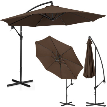Parasol de jardin à mât...