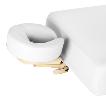 SILLON Suojapeite Sillon Siesta SPA -lepotuoliin, valkoinen — lähikuva päästä