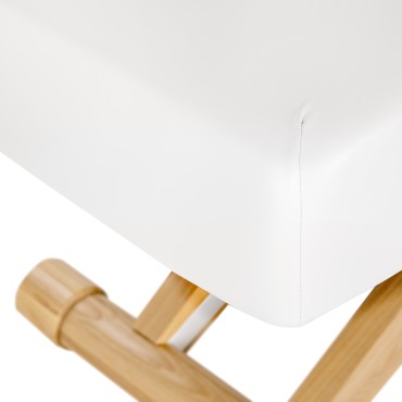 Hoes voor de Sillon Siesta SPA-ligstoel wit — detail oppervlak