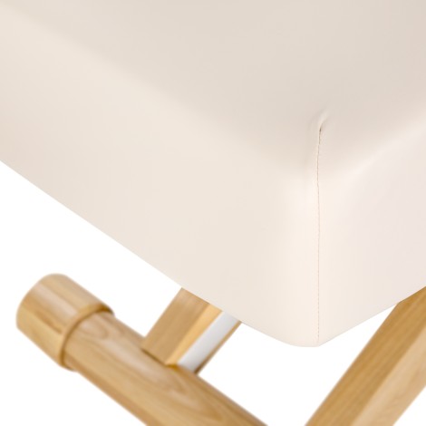Housse crème pour le fauteuil Sillon Siesta SPA — gros plan assise