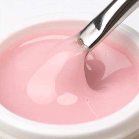 OCHO NAILS Gel rosa chiaro - 30 g — primo piano della superficie