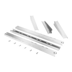 Wandplank Dubbel staal opknoping met een aanpassing van 160 cm