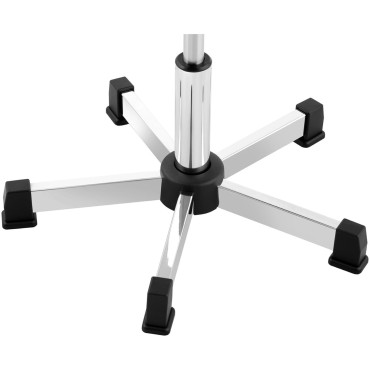 Darbnīcu darbnīca krēsls ar hroma saplākšņa līdz 120 kg 350-485 mm