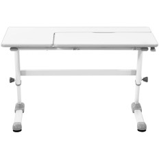 Skrivbord för barn med justerbar topp och höjd 120 x 66 x 60-76 cm
