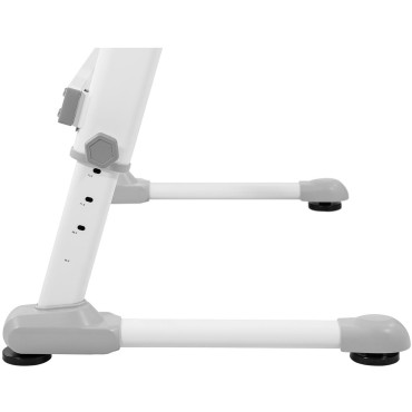 Skrivebord for barn med justerbar topp og høyde 120 x 66 x 60-76 cm