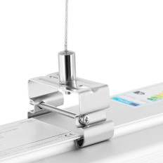 Lampe LED étanche hermétique pour entrepôt d'atelier IP65 2200 lm 60 cm 20 W