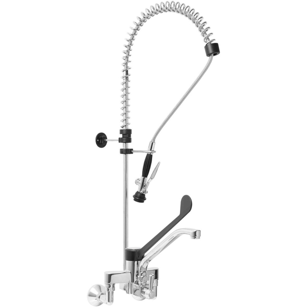 Izlietne virtuves jaucējkrāns ar 18 cm elkoņa sviru