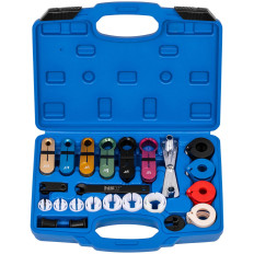 Tools for unbuttoning fuel and air conditioning connectors. Set