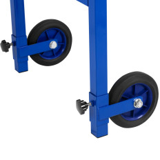 Rack for rp 4 swivel handles 2 wheels handle