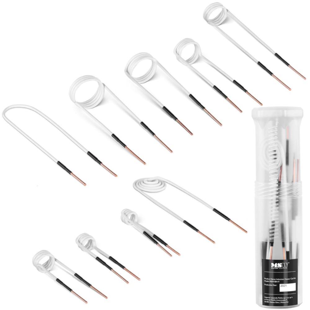 Bobina per riscaldatore per riscaldatori per viti Set 9 PC.