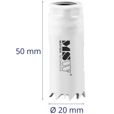 Bimmetal skylės gręžtuvas metalo metalo plastiko trečiadienį 20 mm