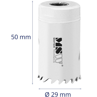 Bimmetal Hole Drill pre kovové kovové plastové St. 29 mm