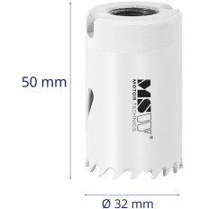 Broca de buraco bimetal para metal de metal de plástico de metal. 32 mm