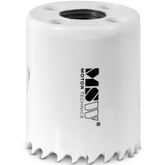 Foret à couronne bimétallique pour métal, bois et plastiques, diamètre 38 mm.