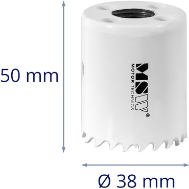 Boorboor van Bathetal Hole voor metalen metalen plastic woensdag 38 mm