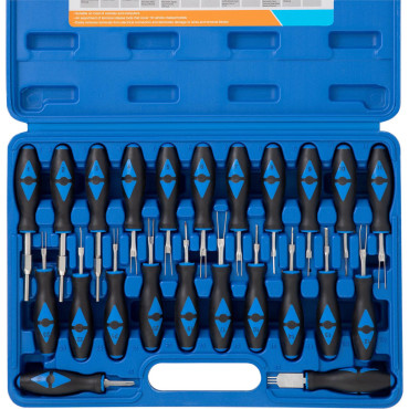 Nuimami klavišai, skirti išardyti PIN jungčių, nustatykite 23 elementus