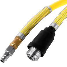 Snake Pneumatische pneumatische pneumatische kabelfolie op automatische trommel 18 bar 20 m + 3 m