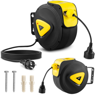 Automatinis elektros prailginimas ant 20 m + 3 m ritės