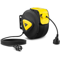 Automatic electric extension on the reel of 20 M + 3 M