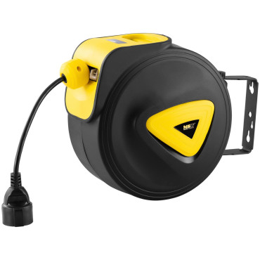 Extensão elétrica automática no carretel de 20 m + 3 m