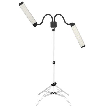 LED-lampe til øjenvipper og makeup Polluks II type MSP-LD01 — forfra