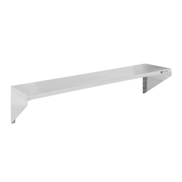 Estante de pared colgando acero inoxidable solo 120 cm