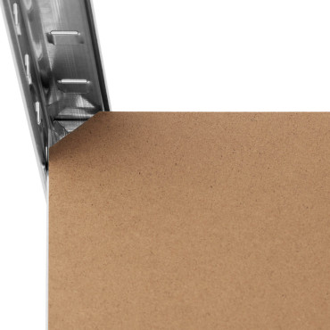 Estante de armazenamento de metal 5 prateleiras 750 kg 120 x 40 x 180 cm cinza