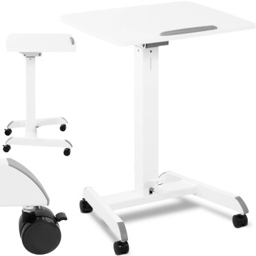 Laptop-Stand-Tisch geneigt...