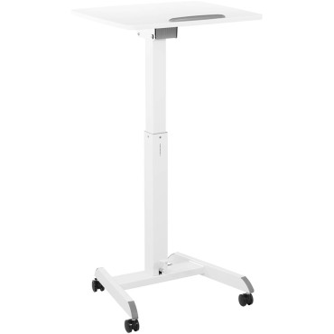 Tavolo Laptop Stand Inclettente su ruote 60 x 52 cm 825 - 1185 mm