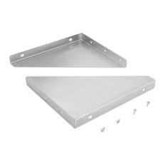 Estante de pared colgando acero inoxidable solo 150 cm