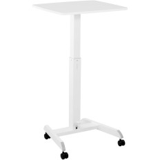 TABLE LAPTOP STOND Nastavljiv na kolesih 60 x 52 cm 760 - 1130 mm