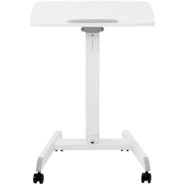 TABLE LAPTOP STOND Nastavljiv na kolesih 60 x 52 cm 760 - 1130 mm