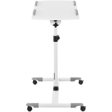 Tabela de suporte para laptop Tilted ajustável 2 tops 43 x 91 cm 700 - 1100 mm