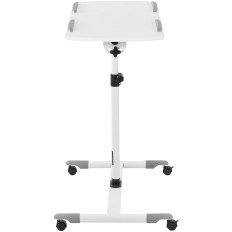 Klēpjdatora statīva galda noliektas regulējamas 2 topi 43 x 91 cm 700 - 1100 mm