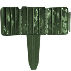 Palisada que se afregava para a pedra de pedra de imitação do gramado 2.5m - verde