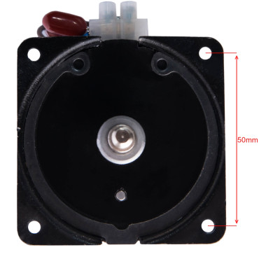 Um motor de passo para uma máquina de pipoca Royal Catering 230V 14W 15RPM 60CTS
