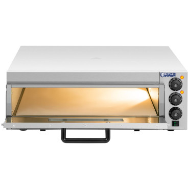 Forno per pizza a camera con vetro 1 pizza 60 cm 230 V 3000 W