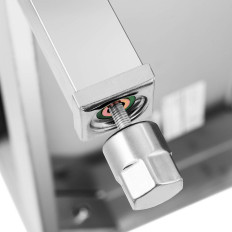 Sink Enkeltkammer Catering Pool med en racehylde og rack 120 x 60 x 94,5 cm